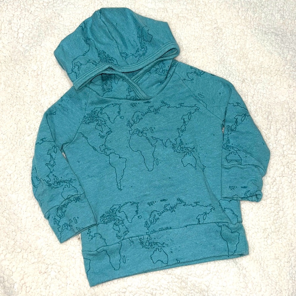 Childhoods clothing maps hoodie